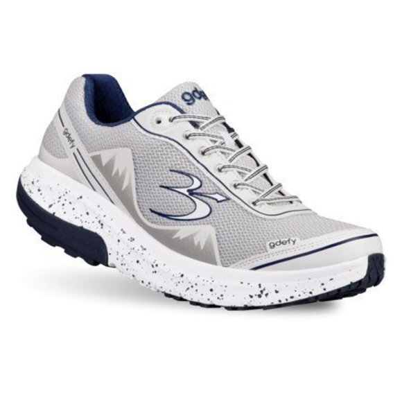 G-Defy Mens Mighty Walk Orthopedic Walking Shoes Black